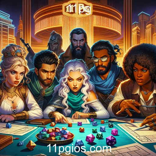 Explorando o Universo dos Jogos de RPG no 11pg